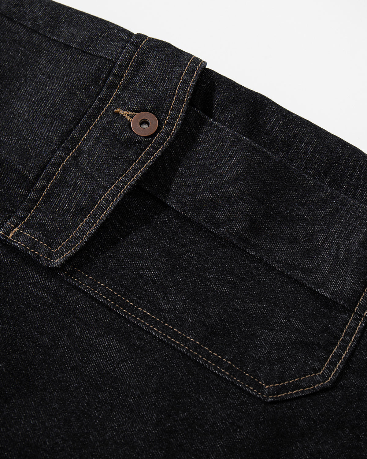 Raw Denim Cargo Jorts with Waist Tabs