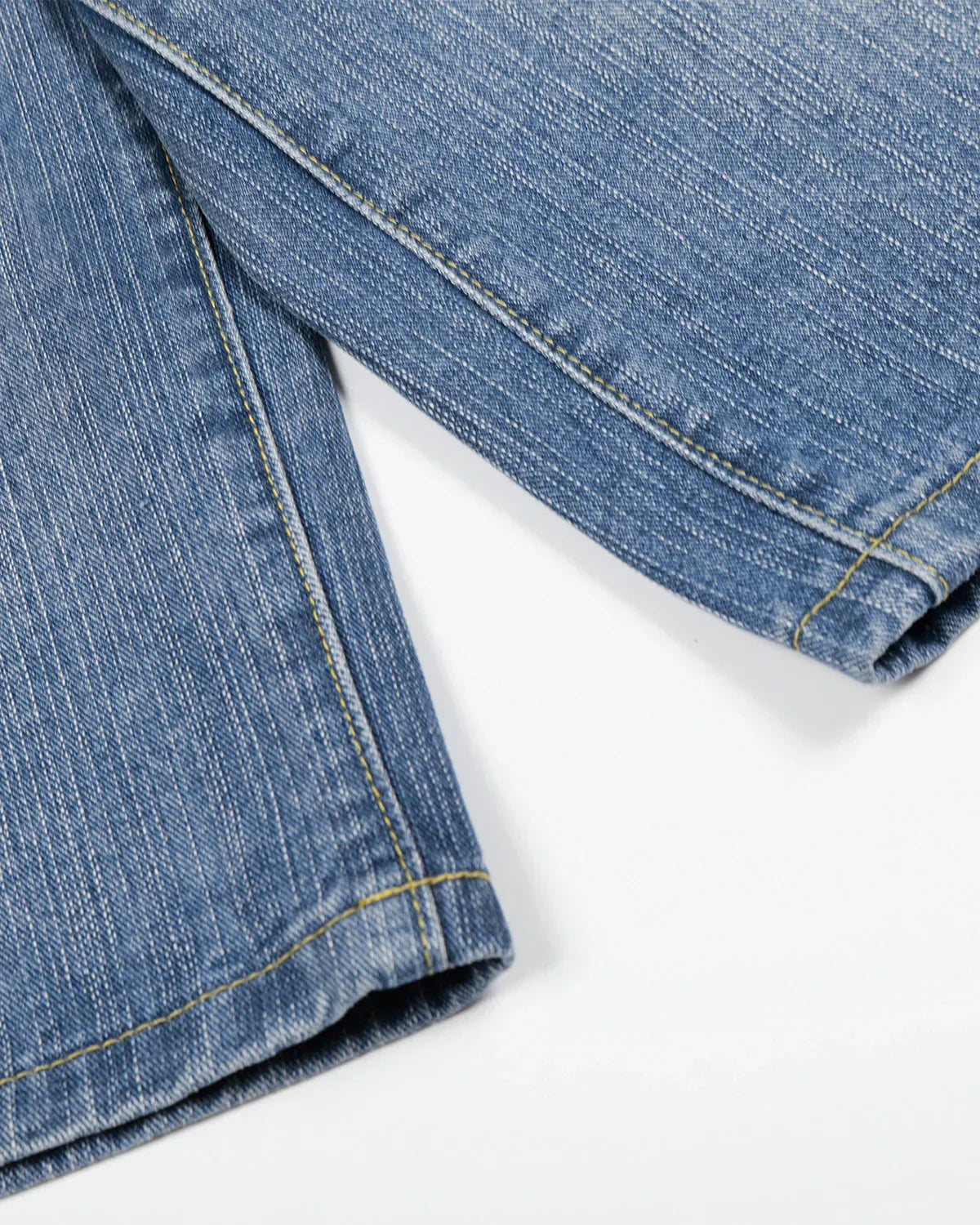 Longline Bamboo Weave Jorts with Cinch Back