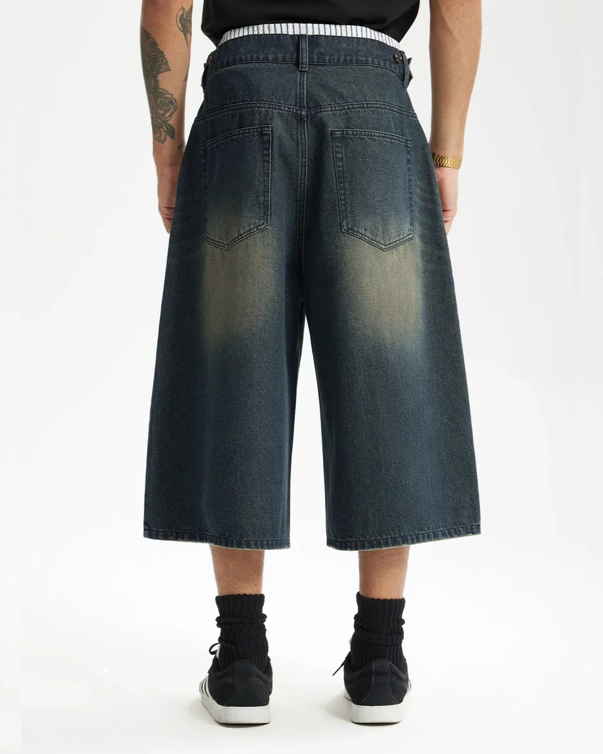 Baggy Jorts with Double Waist
