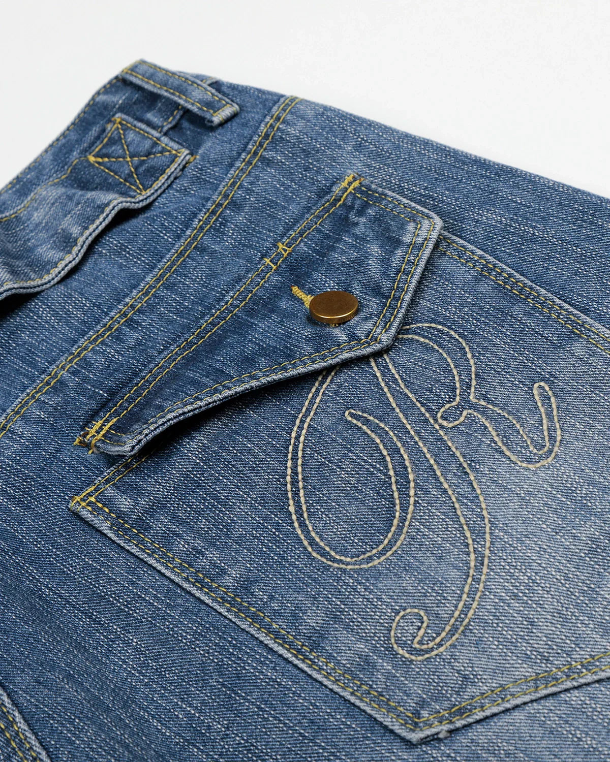 Longline Bamboo Weave Jorts with Cinch Back