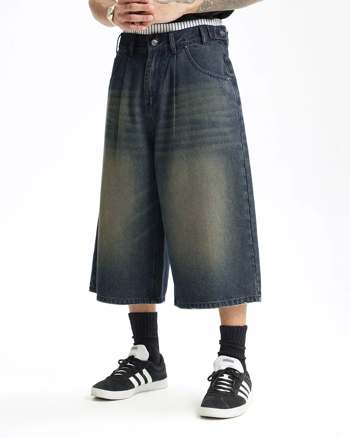 Baggy Jorts with Double Waist