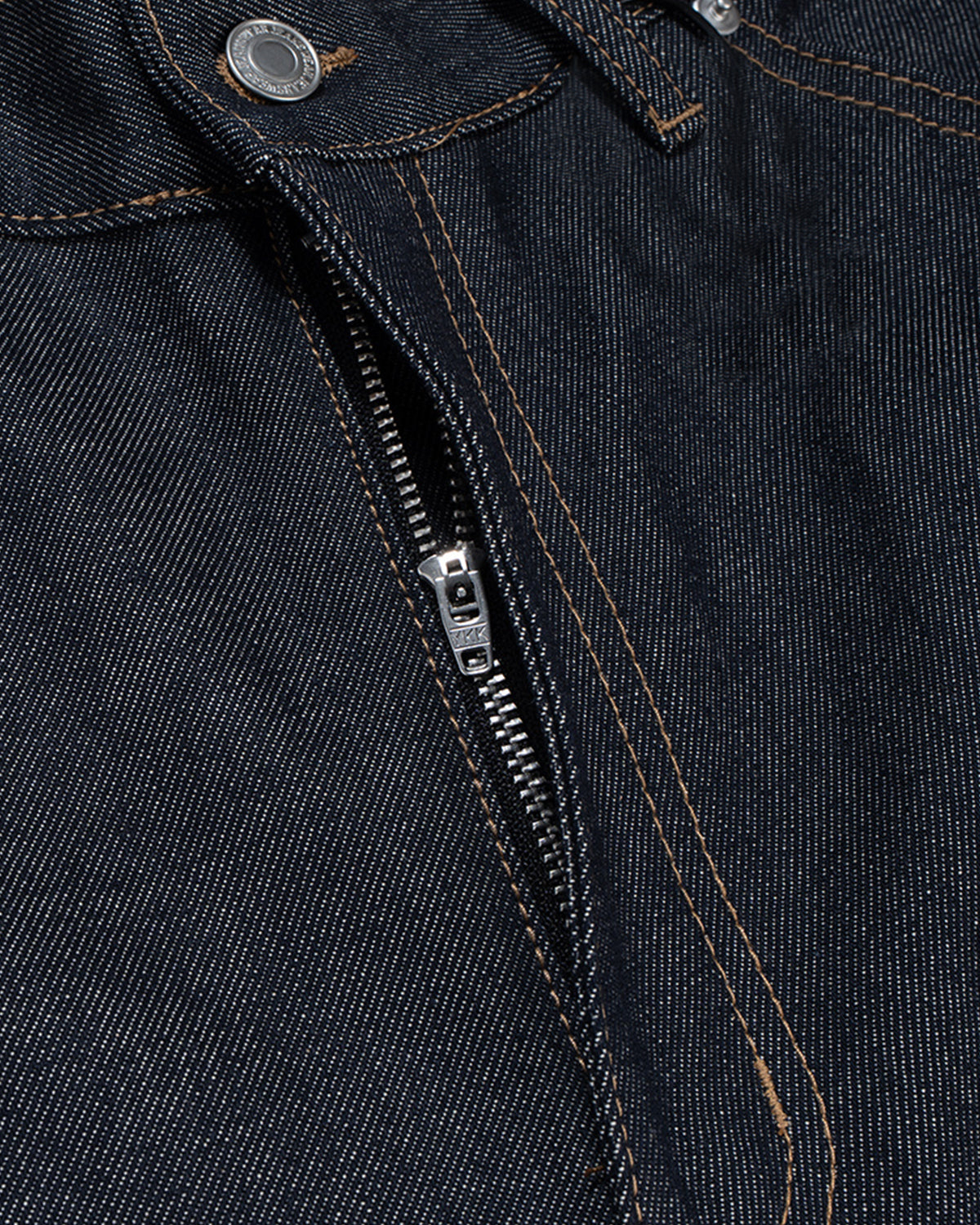 Long Raw Denim Carpenter Jorts