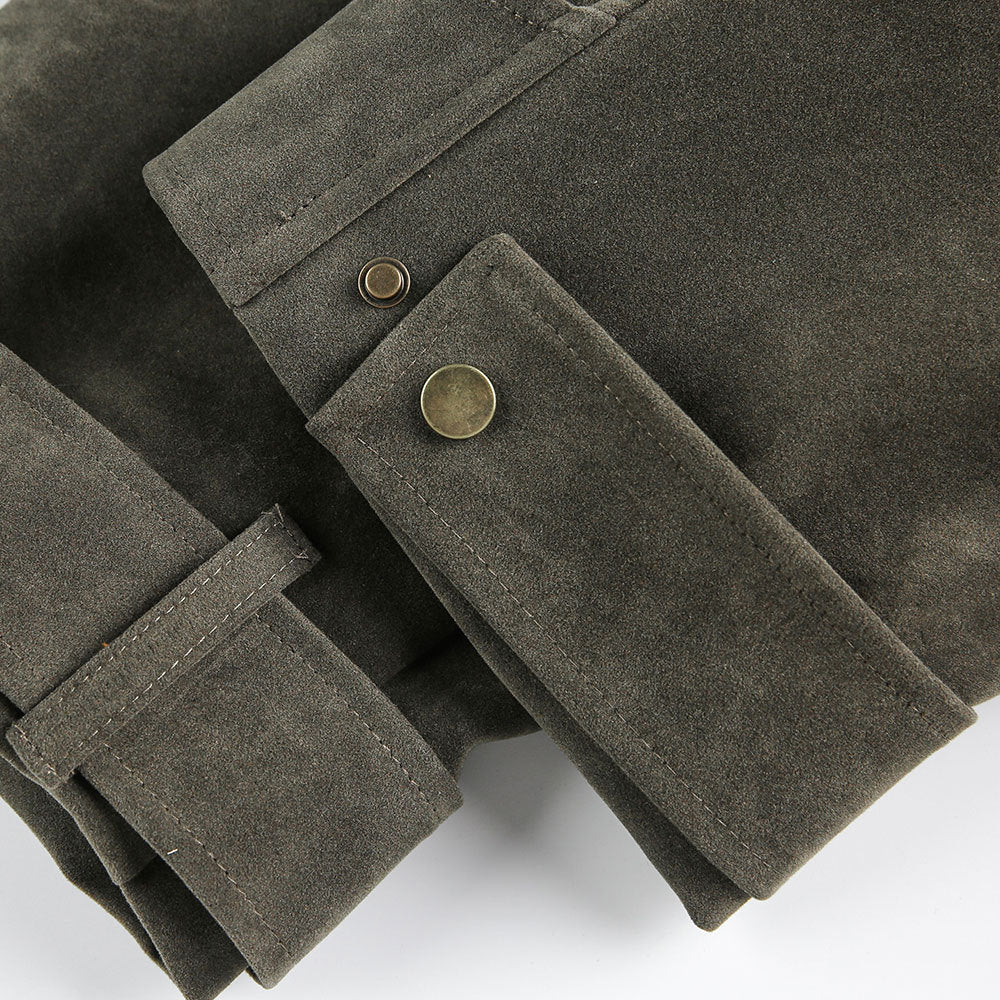 Chaqueta de corte holgado estilo punk chic sin esfuerzo