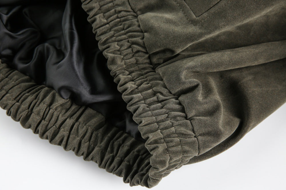 Chaqueta de corte holgado estilo punk chic sin esfuerzo