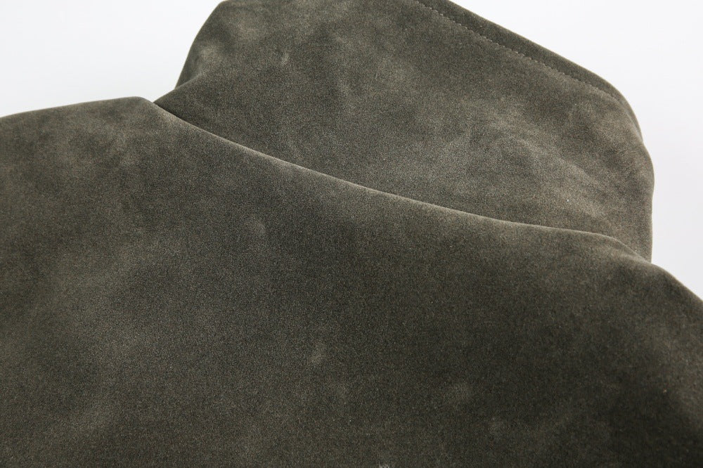 Chaqueta de corte holgado estilo punk chic sin esfuerzo
