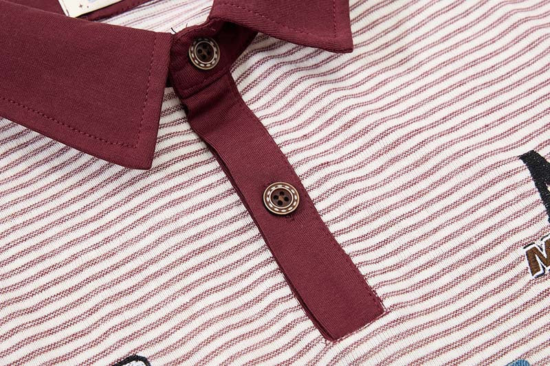 Polo a rayas de inspiración vintage