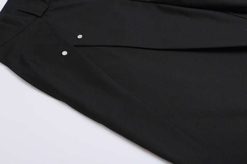 Pantalones cortos de cintura alta y pierna ancha