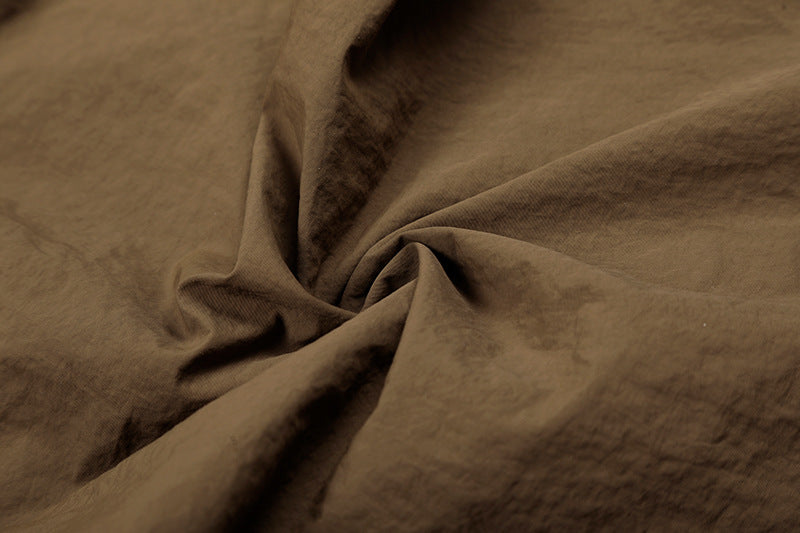 Draped Cargo Pants with Graphic Overlays
