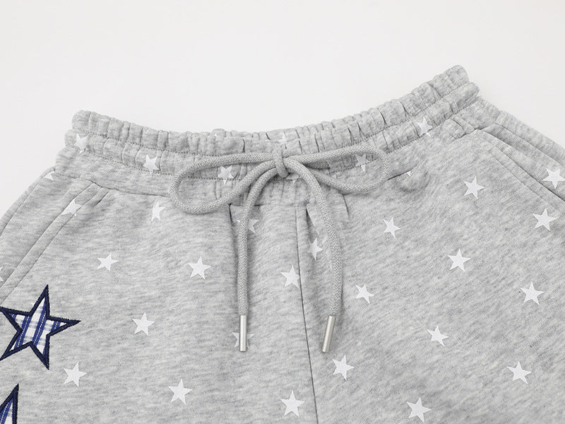 Star-Studded Casual Shorts for Women