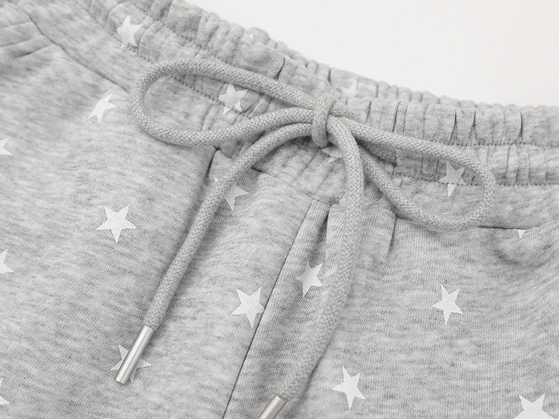 Star-Studded Casual Shorts for Women