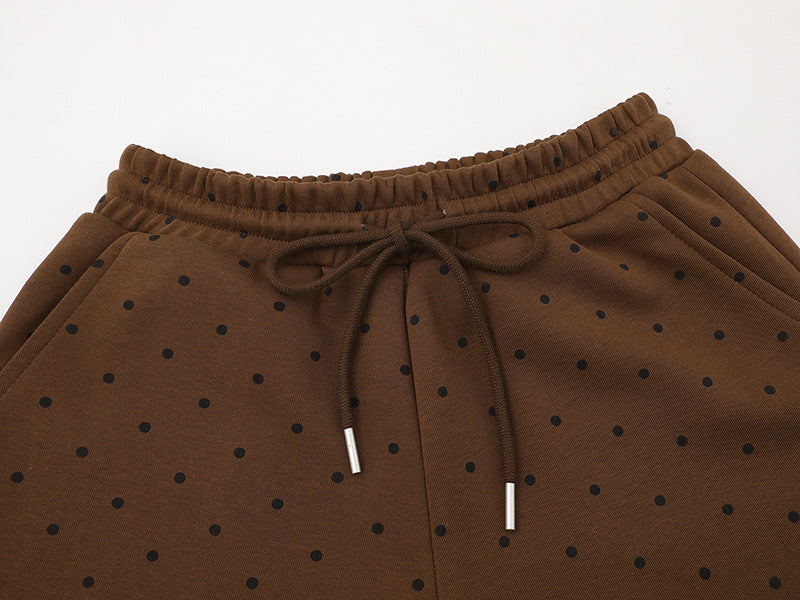 Polka Dot Casual Shorts for Summer