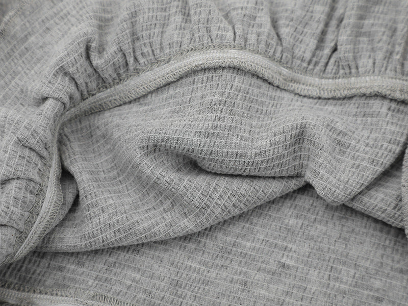 Starry Ruffled Peplum Tee