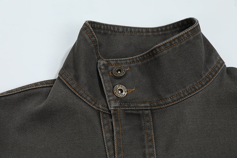 Chaqueta corta estilo retro
