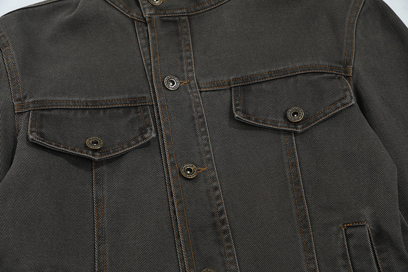 Chaqueta corta estilo retro