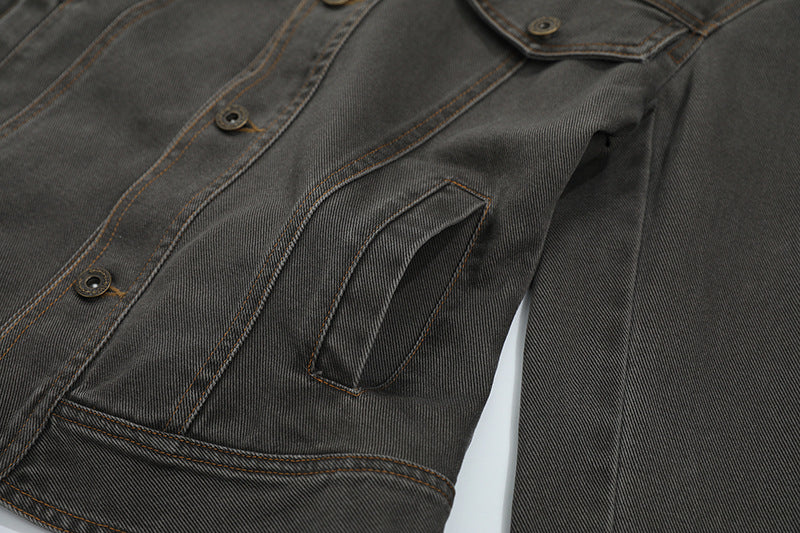 Chaqueta corta estilo retro