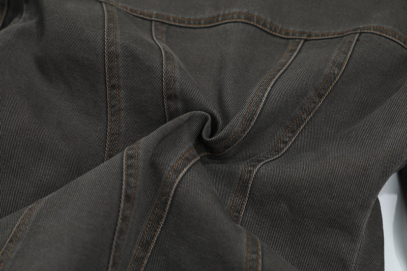 Chaqueta corta estilo retro