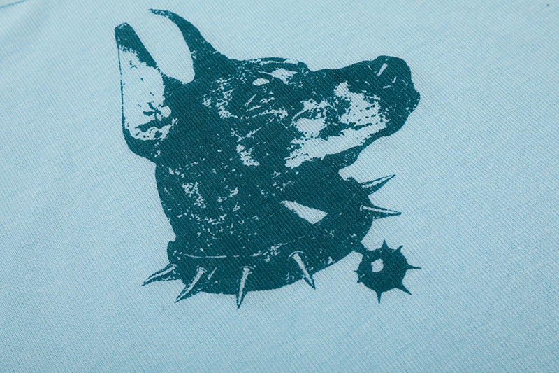 Camiseta Doberman de manga larga con gráfico