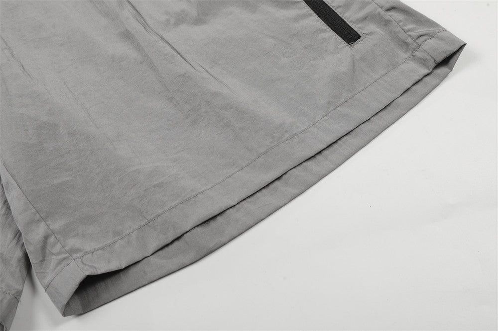 Relaxed-Fit Texture Shorts - Casual