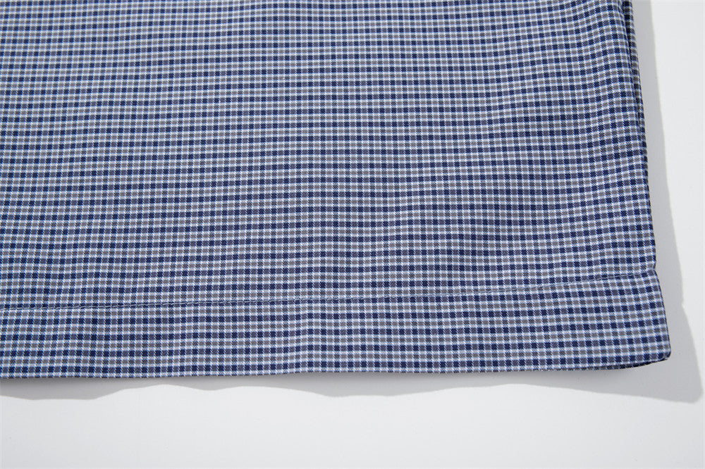 Camisa con cuello de pico bordada Chill