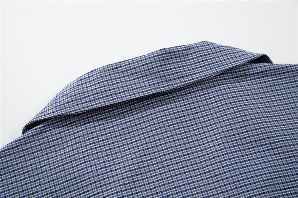 Camisa con cuello de pico bordada Chill