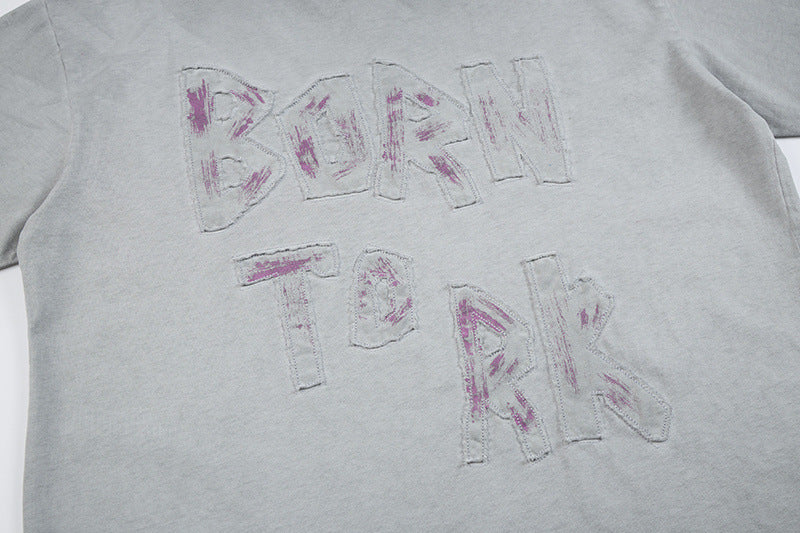 Nacido para camisetas vintage de RK