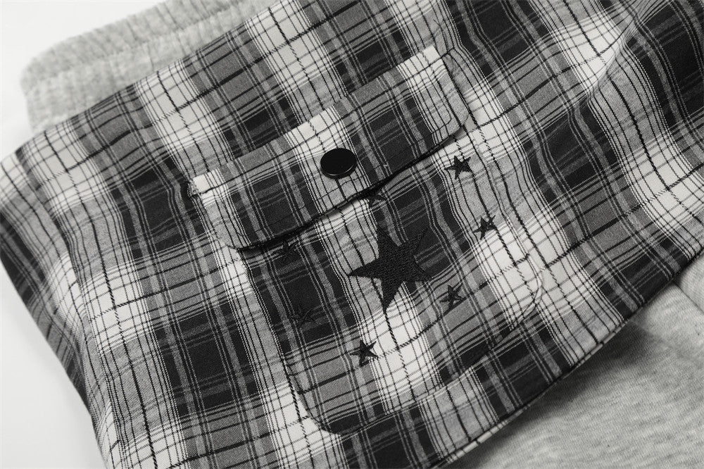 Pantalón de chándal cruzado a cuadros Tunnel Walk