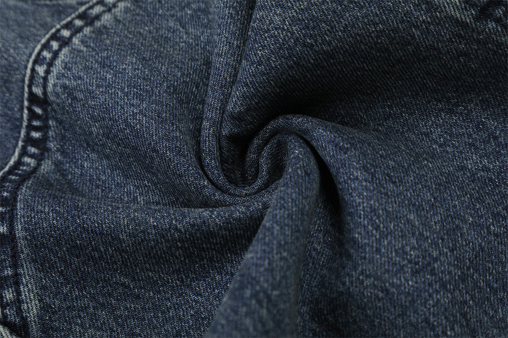 Gradient Wide-Leg Denim Jeans