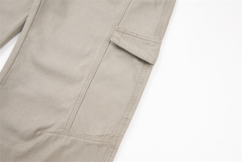 Baggy Cargo Pants - Wide-Leg Pants