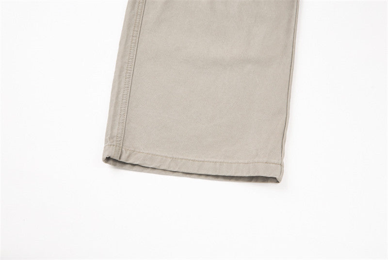 Baggy Cargo Pants - Wide-Leg Pants