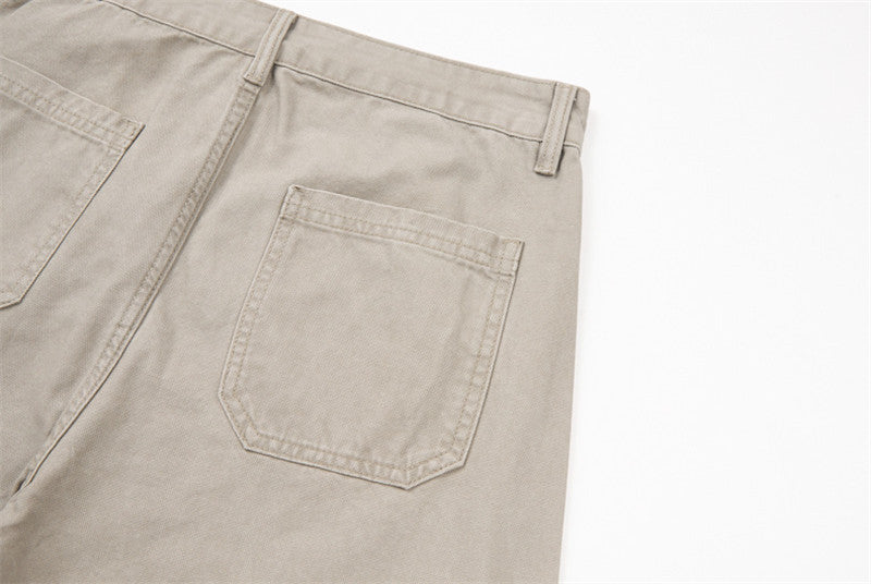 Baggy Cargo Pants - Wide-Leg Pants