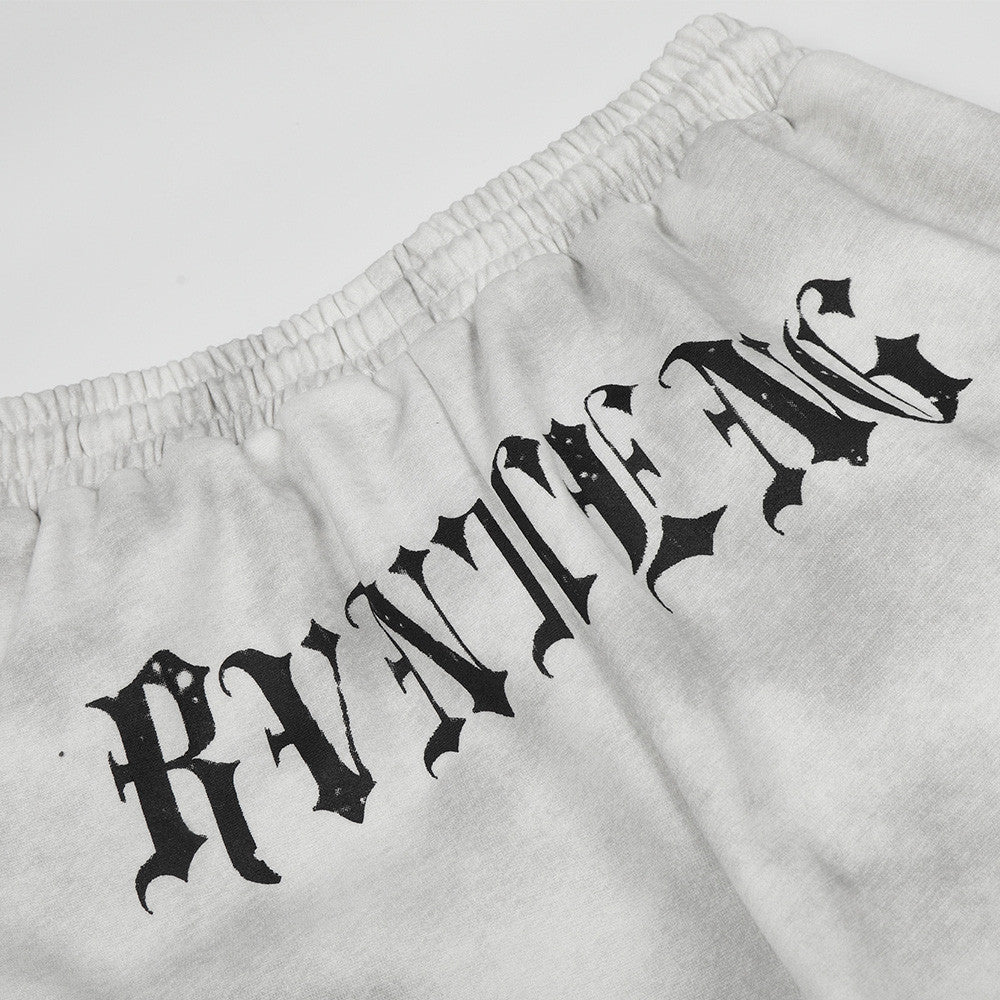 Gothic Tie-Dye Baggy Pants