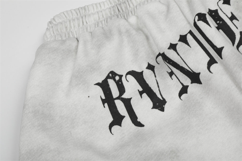 Gothic Tie-Dye Baggy Pants