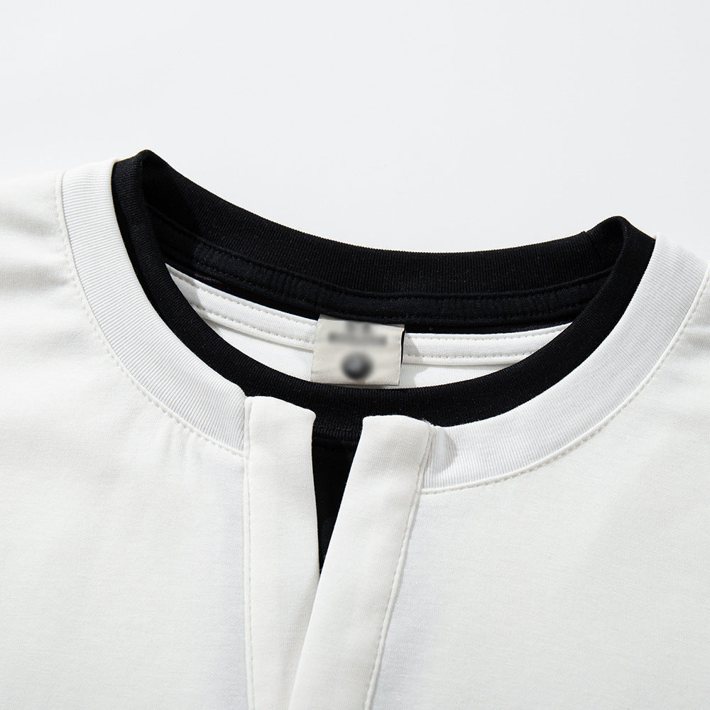 Double-layer Crewneck Tee