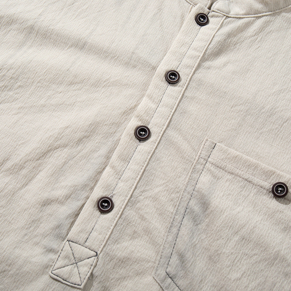 Camisa Punk de Manga Corta
