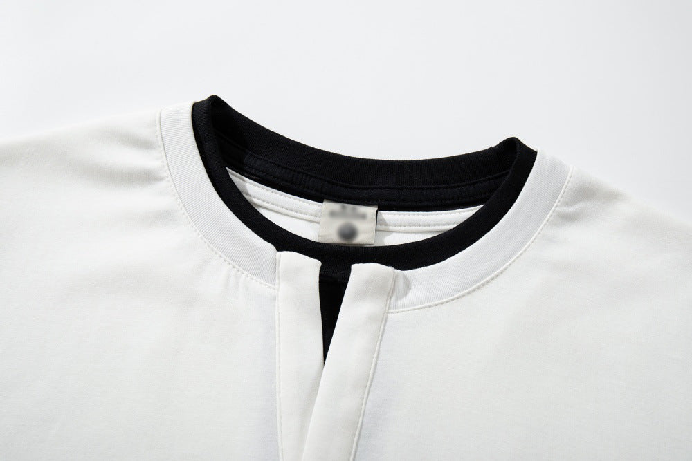 Double-layer Crewneck Tee