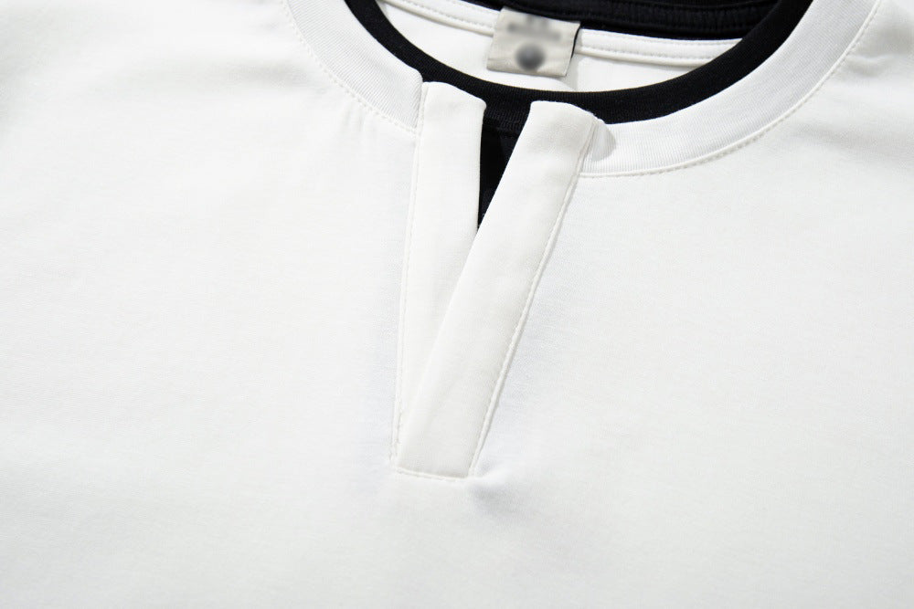 Double-layer Crewneck Tee