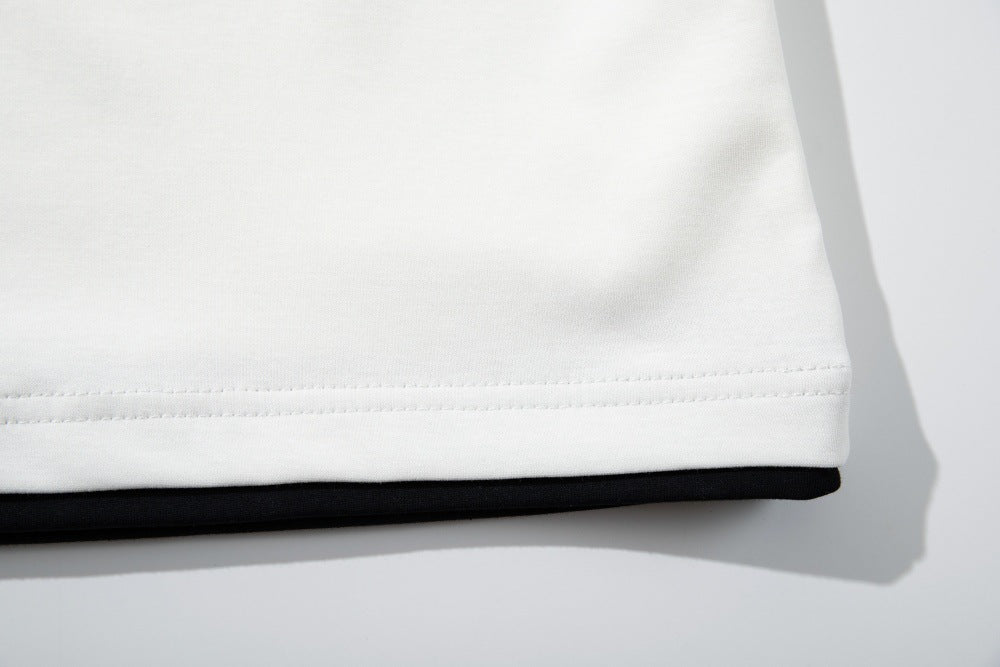 Double-layer Crewneck Tee