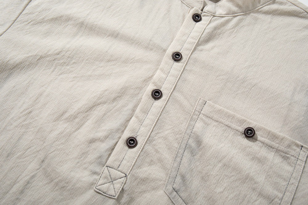 Camisa Punk de Manga Corta
