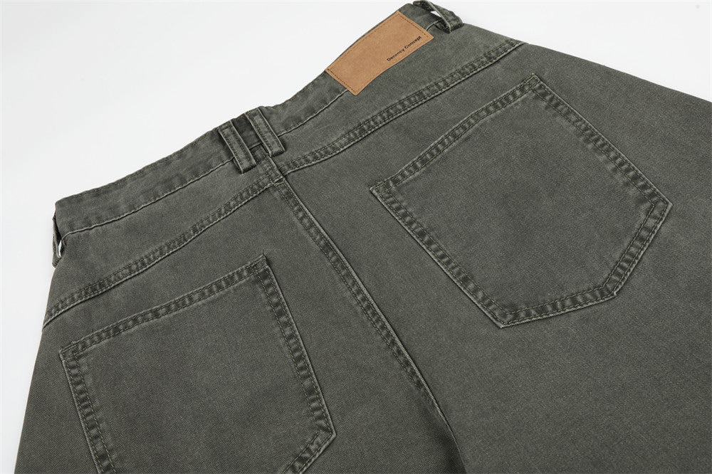 Balloon-Leg Cargo Pants - Wide-Leg