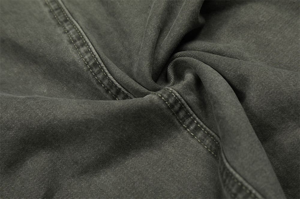 Balloon-Leg Cargo Pants - Wide-Leg