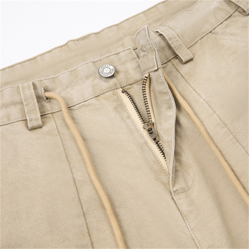 Baggy Wide-Leg Cargo Pants