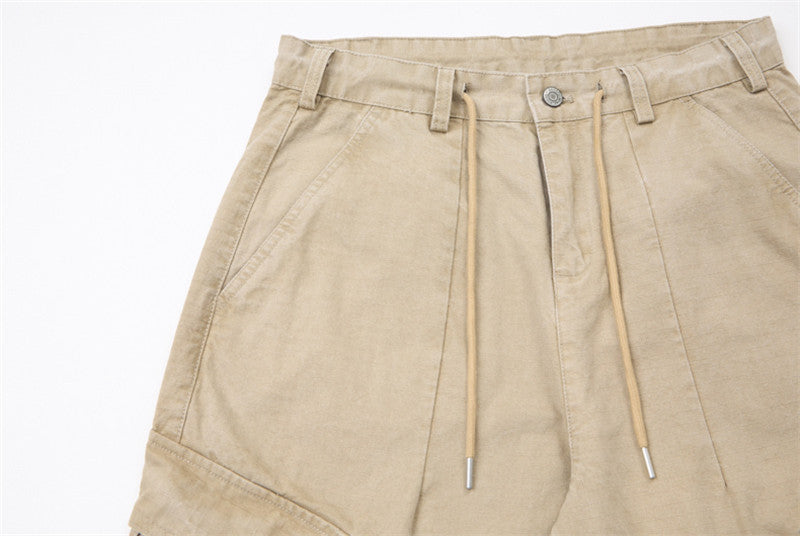 Baggy Wide-Leg Cargo Pants