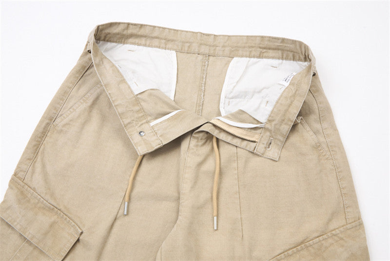 Baggy Wide-Leg Cargo Pants