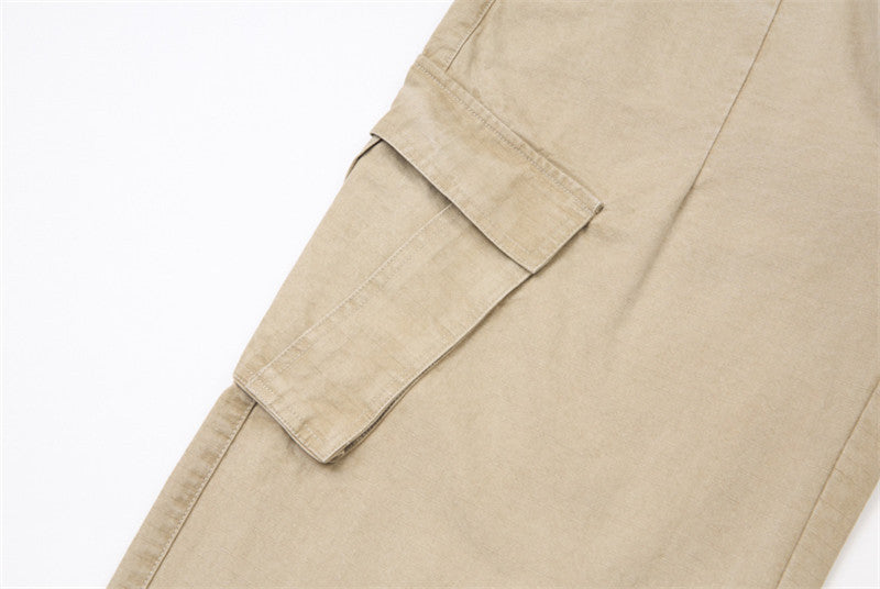 Baggy Wide-Leg Cargo Pants