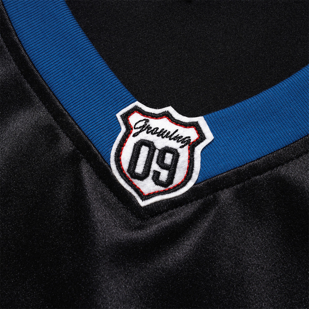 Camiseta extragrande de punto con estampado 23