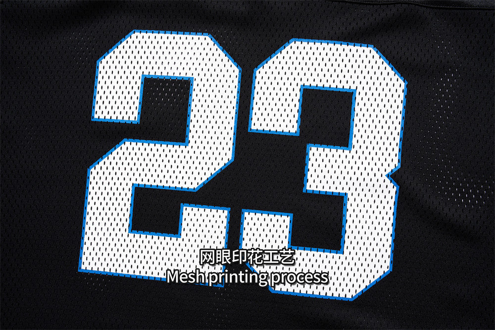 Camiseta extragrande de punto con estampado 23