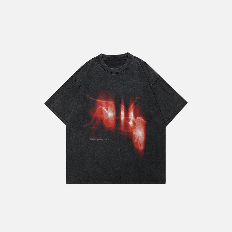 Vintage Lost Shadow Oversized Tee