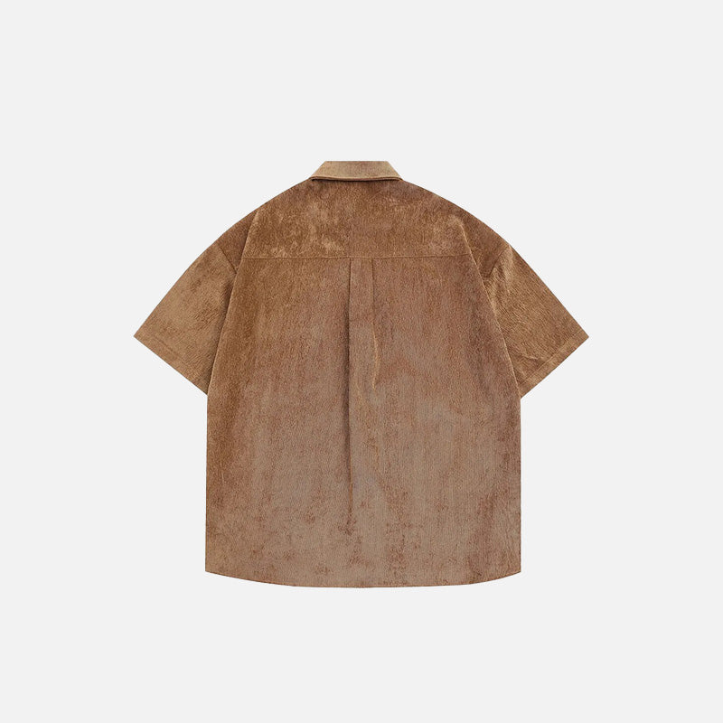 Washed Loose Oversized Shirt