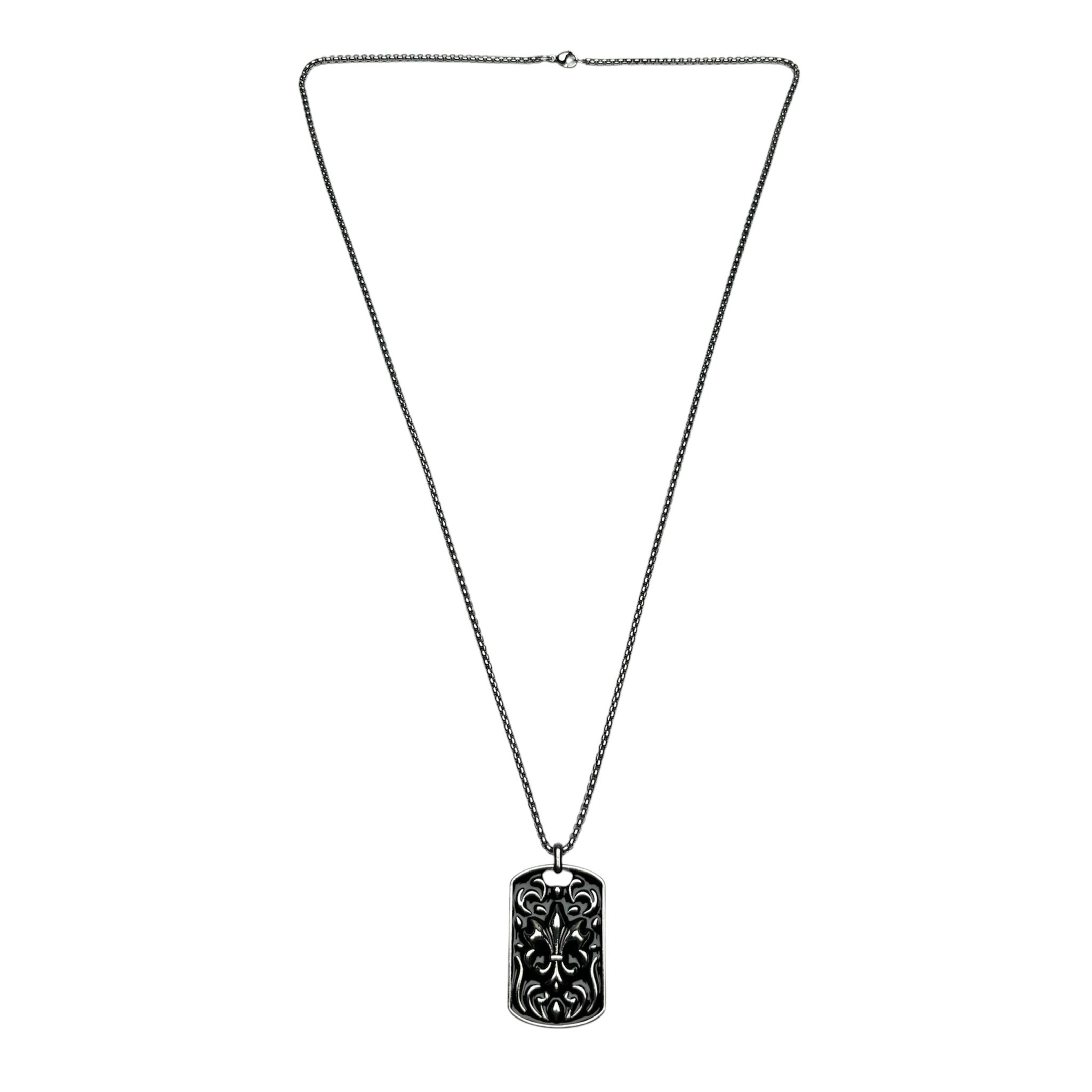 Marked Spade Tag Chain