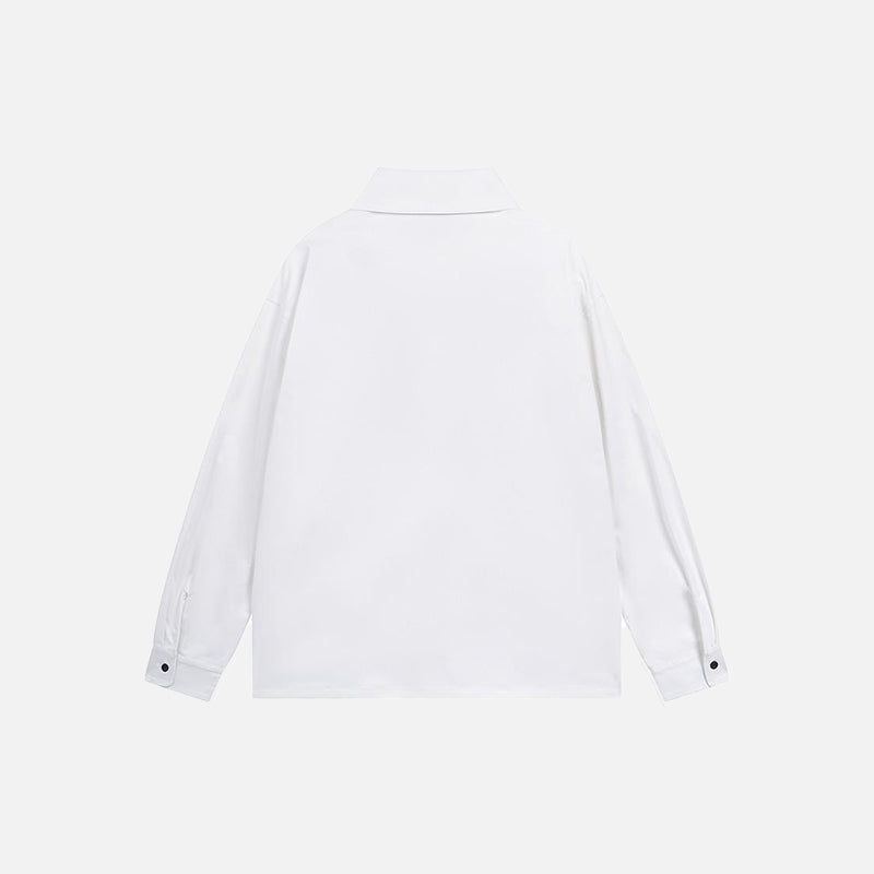 Mountain War "new Trend" Print Shirt